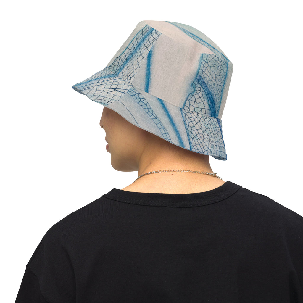 Hat, Dragonfly Wings — Reversible Bucket Hat