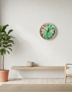 Dragonfly on a Leaf Clock Lifestyle Hero